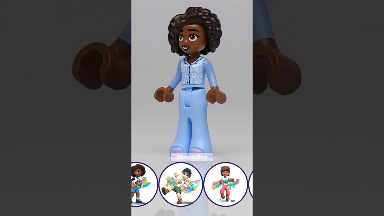 What is my name?  II  LEGO Friends Aliya Autumn Leo Liann Nova Olly Paisley Zac