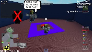 Relic Darkness Run | Randomly Generated Droids