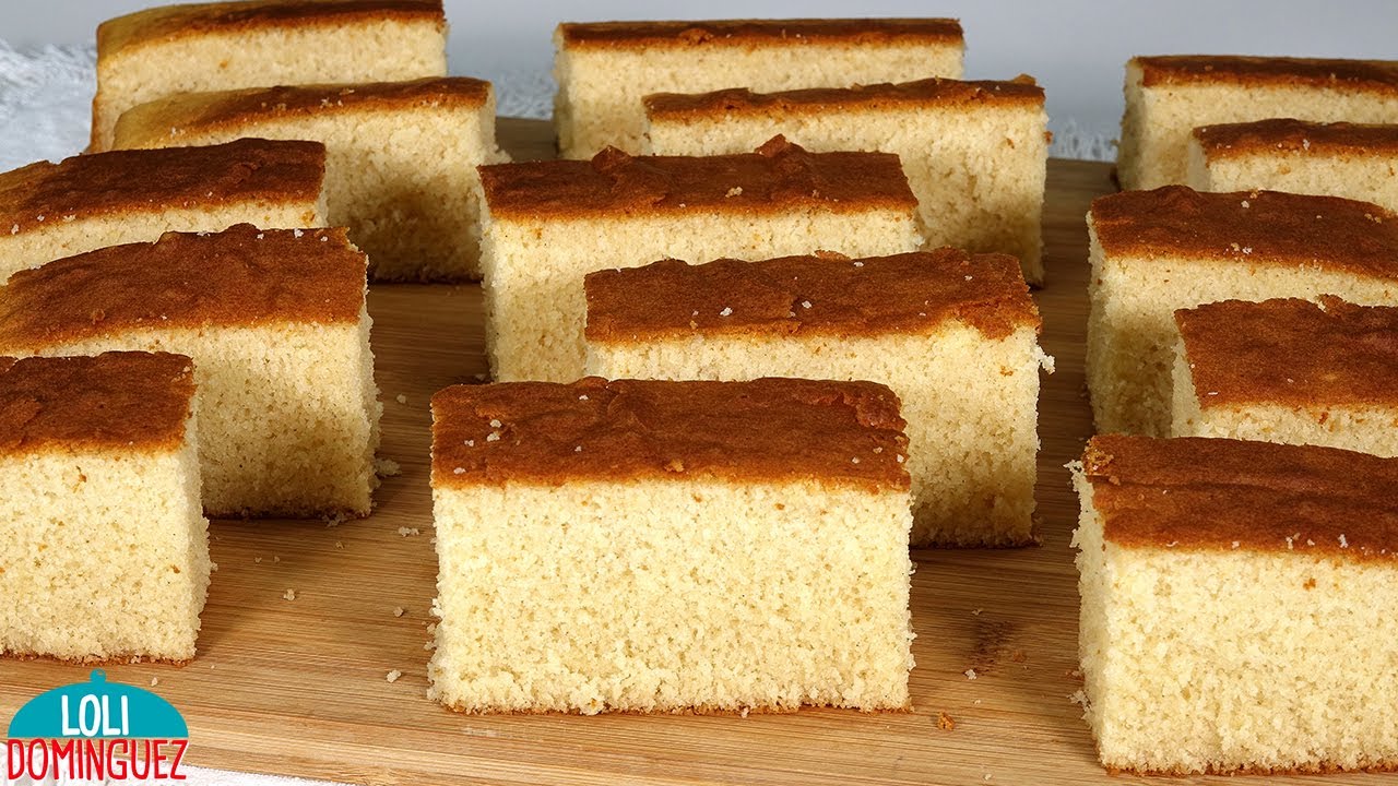BIZCOCHO DE NATA MUY JUGOSO Y ESPONJOSO 🤩 Una receta para triunfar - POSTRES – DULCES –