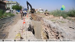مجاري نينوى: كوادر المديرية باشرت بمد شبكة في منطقة زيادة بأيمن الموصل للقضاء على أزمة الفيضانات