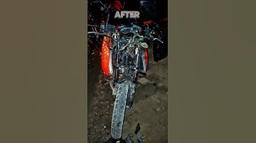 Apache Bike 🏍 Crash 🥺 Editing 📱#editing #apaches #bikecrash #editing #automobile #bikeapache #viral