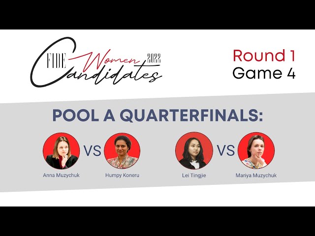 Event: FIDE Women's Candidates Tournament 2022 (Pool A) : r/chess