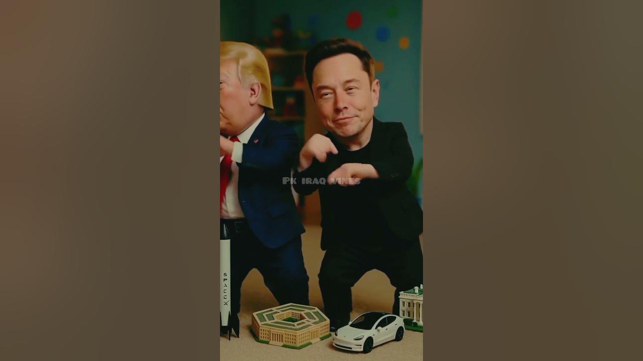 Trump & Elon Musk Dancing| Funny Ai Shorts| #shorts #funny #ytshorts