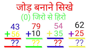 #basic teaching#, math for child, , 2 digit addition, खेल खेल में बच्चों की गणित, दो अंको का जोड़