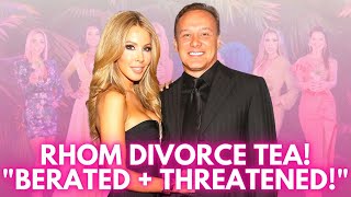 RHOM Nasty Divorce Update As Lisa Claims Lenny Is "Threatening" Her + Season 5 Tea! #rhom