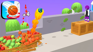 Bounce Dunk ​- All Levels Gameplay Android,ios (Part 78)