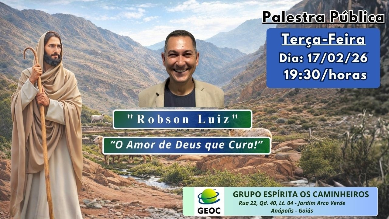 Tema:  “O Amor de Deus que Cura!”  -   Com:   