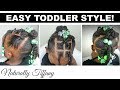 Quick Easy Toddler Style! | Type 4 Hair | Kids Natural Hair Care