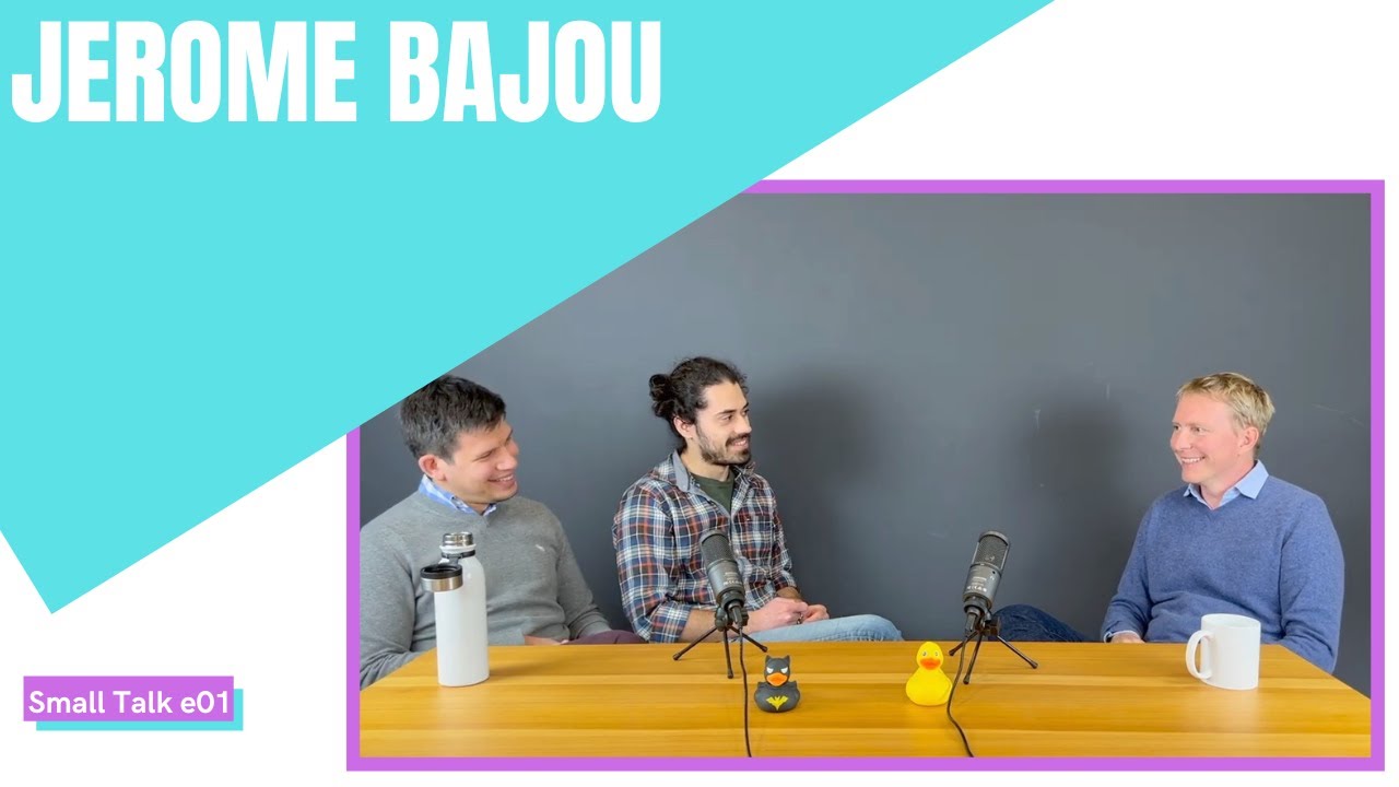 Jerome Bajou | Greece, Tourism and Tech startups | Small Talk E01 Thumbnail