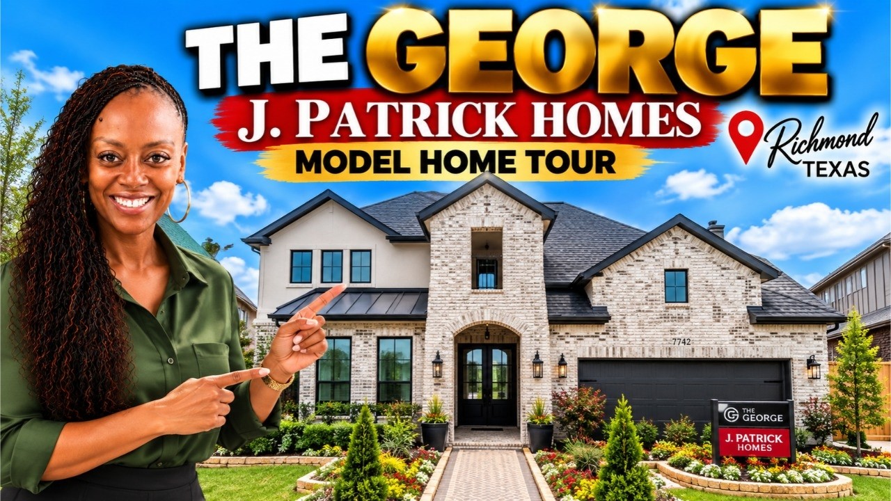 J. Patrick Homes Sweetwater Model Tour | The George in Richmond Texas