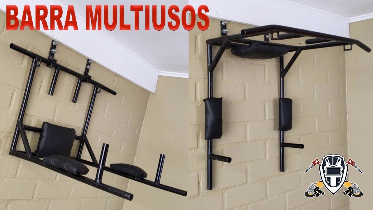 Fabricación de Barra de pared Multiusos |PLANOS| / Manufacture of Multipurpose Wall Bar