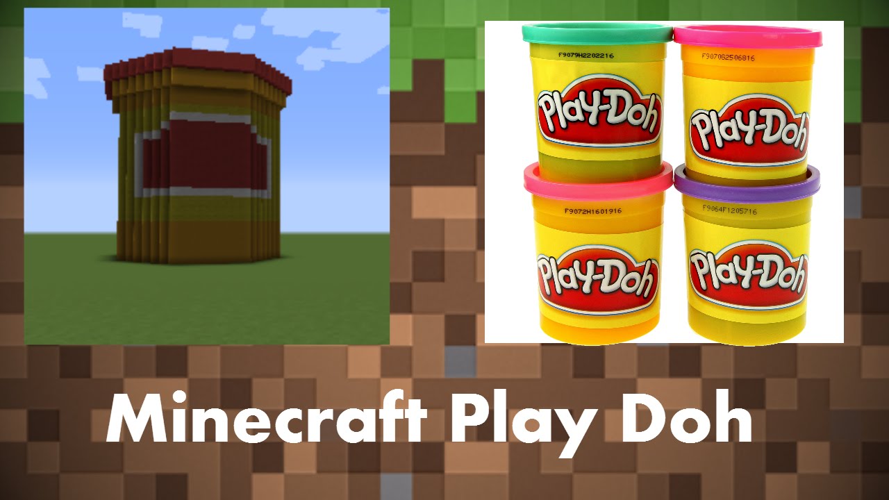 Minecraft Play Doh YouTube