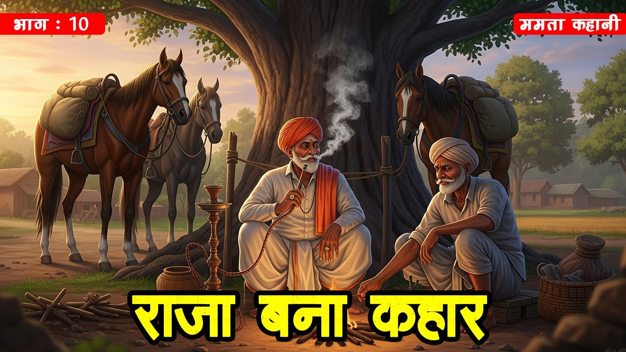 10🔴 राजा बना कहार, Raja Bana Kahar, Gangaram Patel or Bulakhi Nai ki Kahani, Hindi Moral Story