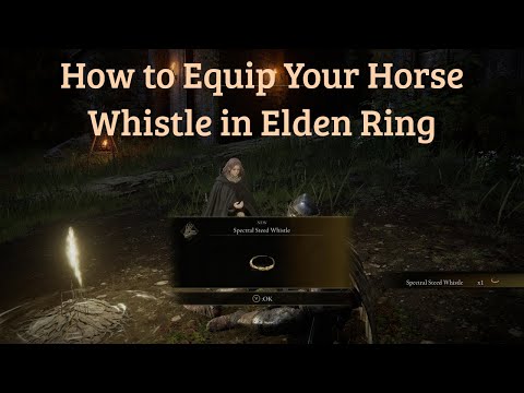 Elden Ring 2022 | How to Equip Horse Whistle