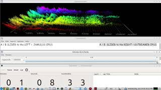 streaming audio over the internet using the OPUS CODEC - compare Jamulus & Gstreamer