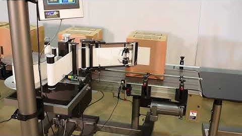 CTM LABELING SYSTEMS - 360a WIPE ON / MERGE LABEL APPLICATOR – 7.5” WIDE