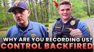False Accusations Backfire When Officer Notices Recording😯😯