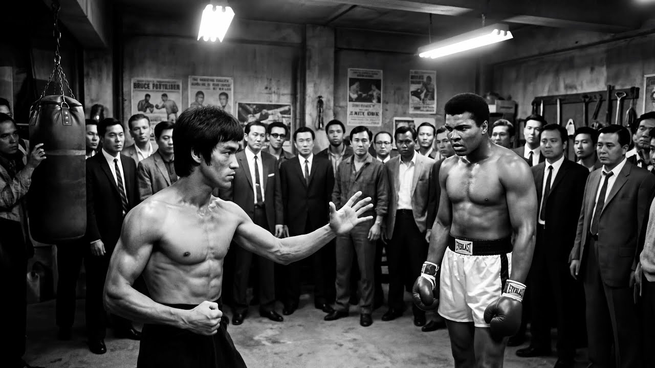 Muhammad Ali Estaba en el Garaje Cuando Bruce Lee Rompió Su Timing — 8 Segundos Después...