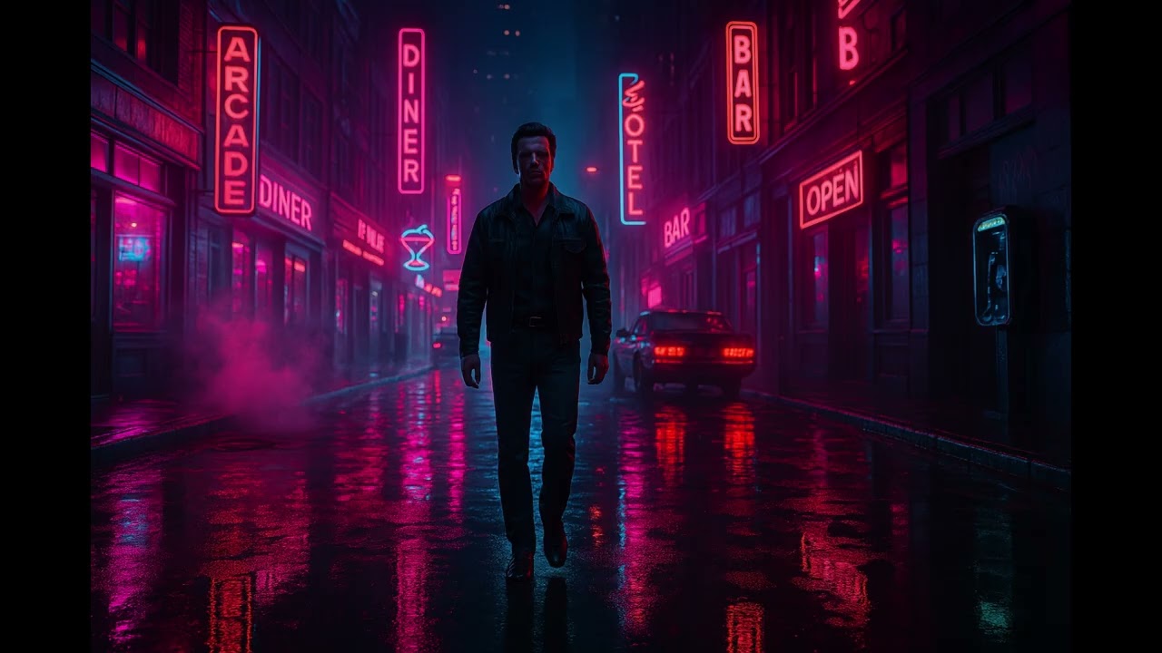 Neon Bop | 80s Synthwave Instrumental | Quirky Retro Funk | Nostalgic Workout Music | No Vocals