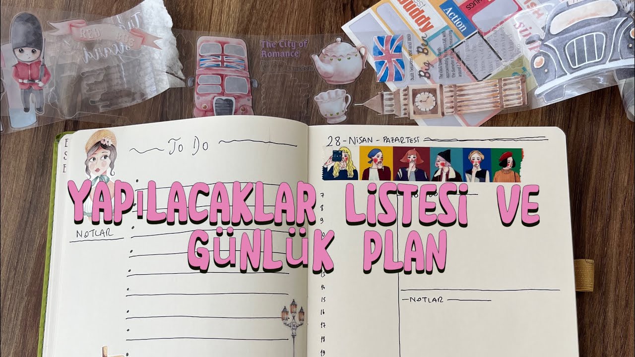 Yapılacaklar Listesi ve Günlük Plan