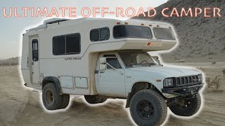 OffRoad Motorhome  King Of The Hammers Aftermath  Broken 4X4 Toyota Sunrader Tour