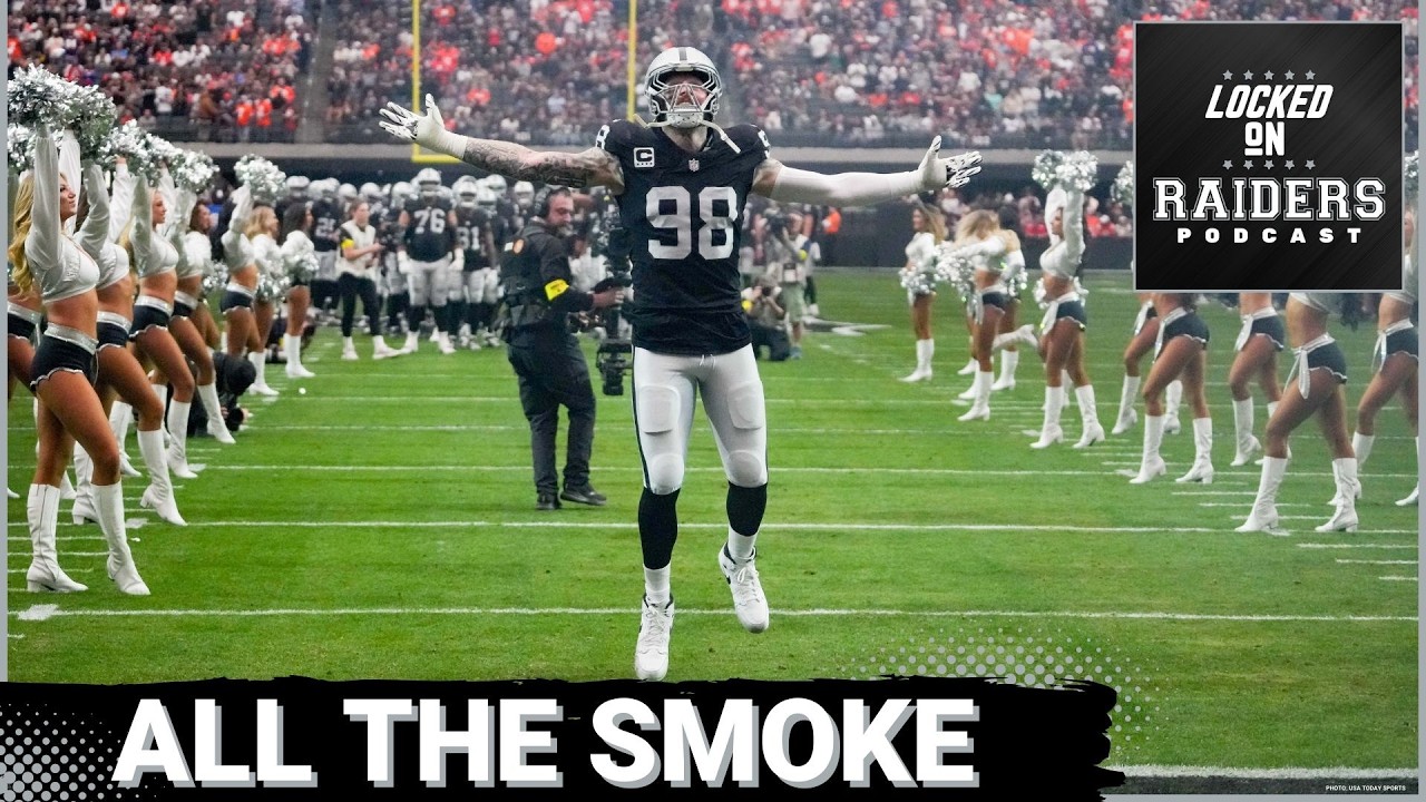 We hear the smoke, now wait for the fire with the Las Vegas Raiders and Maxx