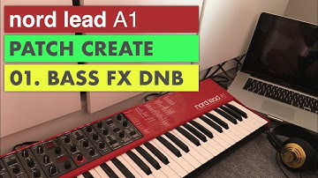 Nord Lead A1 Sound Design / Creating a D&B Bass Patch (Roland Erdosi)