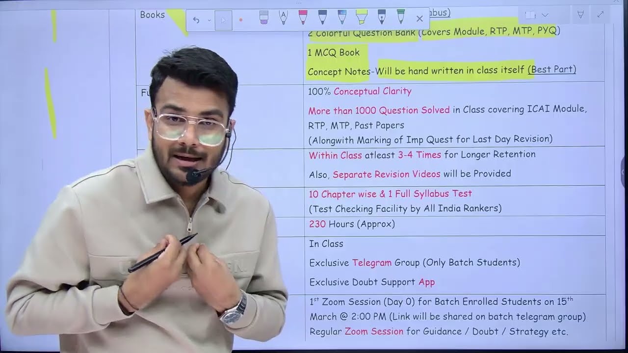 CA Inter Advanced Accounts Regular Batch | Full Details | Jan’27 & Onwards | CA Aakash Kandoi