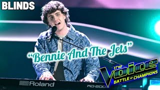 Lucas West Performs “Bennie And The Jets” | The Voice: Battle Of Champions | 2026