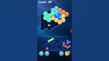 Block Hexa Puzzle Proficient Level 48 Walkthrough