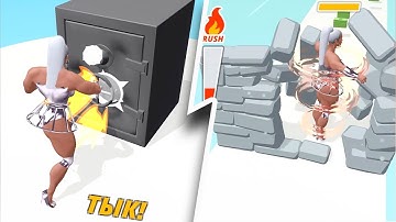 Muscle Rush Gameplay Levels 32-33 | ios android mobile games