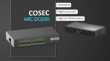 Door Controller, based on “IP to door” Technology | COSEC ARC DC200