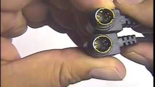 S-Video Cable With Right Angle Connectors - Version B