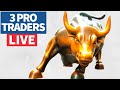 Join 3 Pro Traders Make (& Lose) Money💰 - March 16, 2021