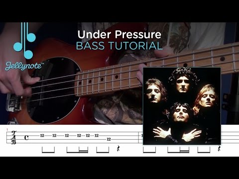 under-pressure---queen---play-a-long-bass-guitar-tutorial-with-tabs-(jellynote-lesson)