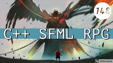 C++ & SFML | Open World RPG [ 148 ] | Working and Item class and Inventory!