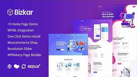 Bizkar - Creative Multipurpose WordPress Theme | Themeforest Website Templates and Themes