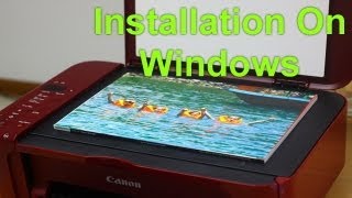 Canon Pixma Mg3170 - Installation On Windows - Preview