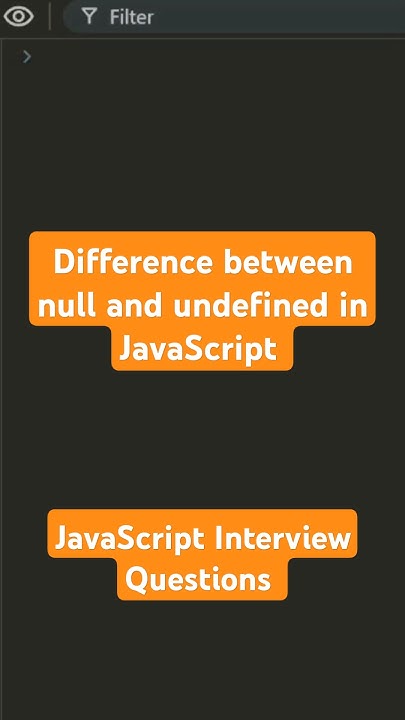 Difference between null and undefined in JavaScript #reactjsdevelopment ... image.