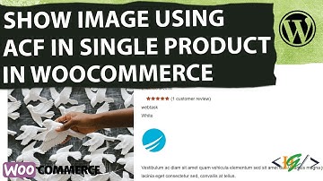 How to Display Image Advanced Custom Fields (ACF) in WooCommerce Products in WordPress | Image Array