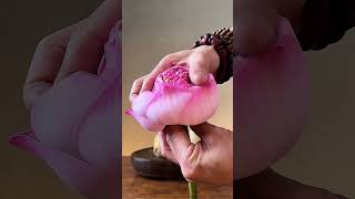 “One Move = Perfect Flower Arrangement 😍 #flowerarrangement #chinesestyle #floraldesign  #diy