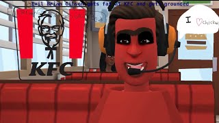 Evil Brian Gibson Gets Fat At Kfc & Gets Grounded
