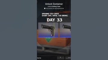 Opening CS2 cases every day, until I go broke. DAY33 #csgo #gaming #csgomoments
