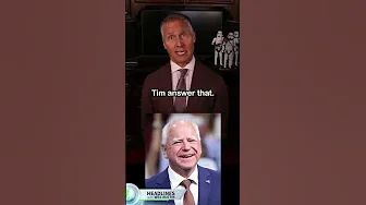 Kamala Harris First Interview to be with Tim Walz and Pre-taped on CNN #kamala #kamalaharris #cnn thumbnail