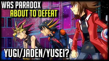 Who is stronger Yugi Jaden and Yusei?