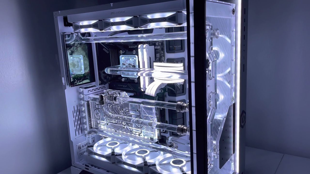 We built our first LIAN LI PC-O11 Dynamic XL hard tubing water cooled ...