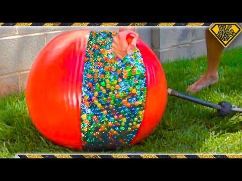 Combining 10,000 Orbeez into One Giant One