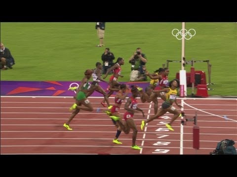 Shelley-Ann Fraser-Pryce (JAM) Wins 100m Gold - London 2012 Olympics