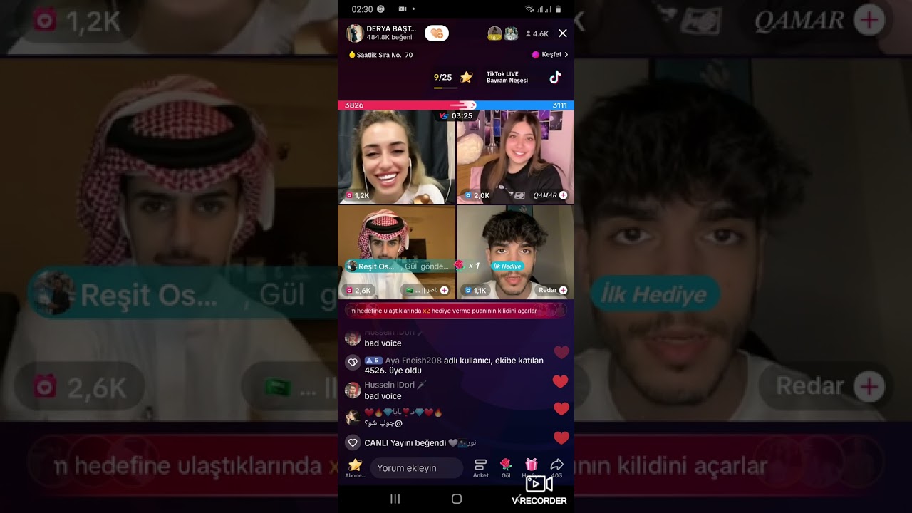 داريا تحكم قمر الطائي تسب ناصر السبيعي 😂 يقلها اني خطبت تقلو الله يشفيك هههه بث اعياد