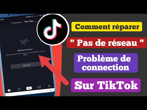 Résoudre le problème de Tiktok sans connexion réseau ||  Tiktok Pas d'erreur de connexion Internet